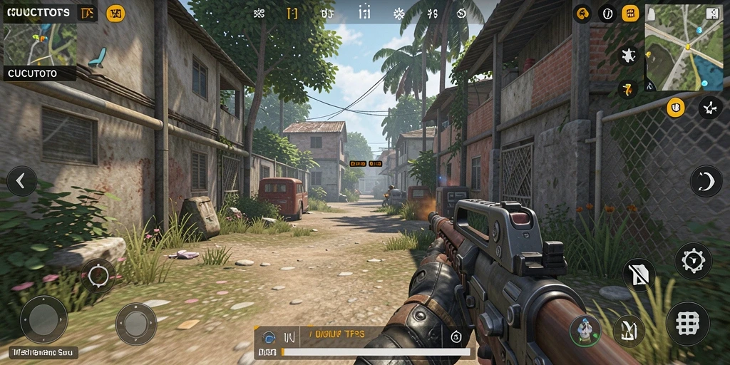 Tampilan gameplay seru CUCUTOTO dalam aksi.
