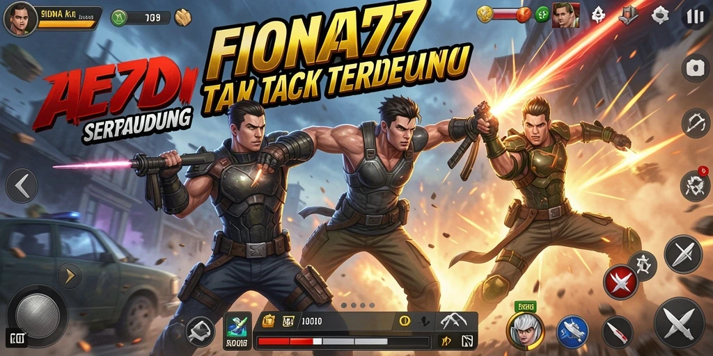 Screenshot gameplay FIONA77 menunjukkan serunya aksi pertarungan.