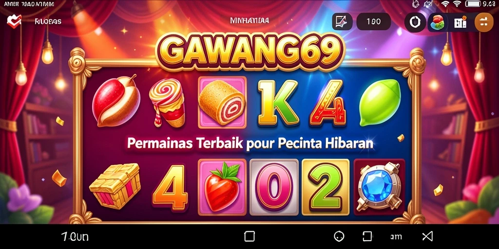 Tampilan menarik dari gameplay Slot di GAWANG69.