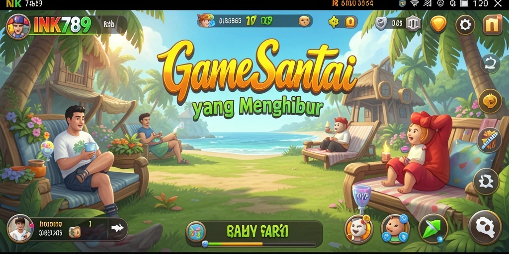 Tampilan gameplay INK789 yang menarik dan penuh warna.